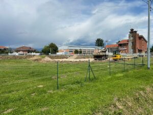 San Maurizio, iniziati i lavori per l’elisosta di Azienda Zero