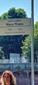A Maria Milano, pioniera rivarese del ciclismo femminile, dedicata una pista ciclabile