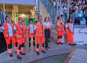 Sicurezza dei concerti all’Allianz Stadium: il bilancio Anpas