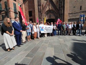 Libertà di stampa: presidio a Chivasso dopo l’aggressione ai giornalisti
