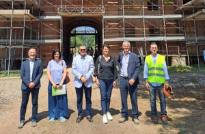 Prosegue la riqualificazione di Borgo Castello nel Parco La Mandria: 9,7 milioni per la Torre dell’Orologio