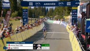Tour de l’Avenir 2026: grande attesa per la maglia gialla Lorenzo Mark Finn nella tappa finale da Strambino al Lago Serrù