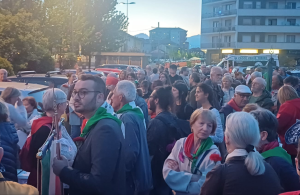 Ciriè, fronte comune contro le ronde di Forza Nuova: presidio progressista in centro, blindata la stazione